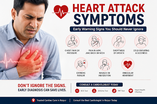 Heart Attack Symptoms Early Warning Signs You Should Never Ignore